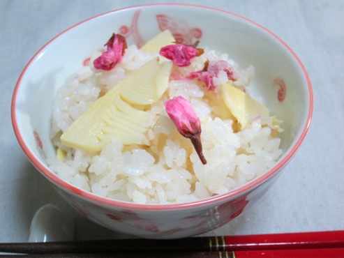 桜ご飯　お箸