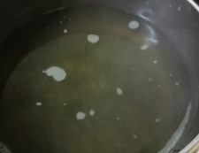 昆布茶のスープパスタ　調理①スープ