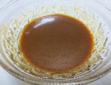 ささみと茄子の甘味噌炒め　材料調味料