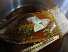 秋刀魚♪実山椒煮　調理①