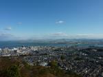 琵琶湖を展望