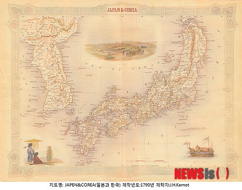 2013対馬は韓国領土古地図