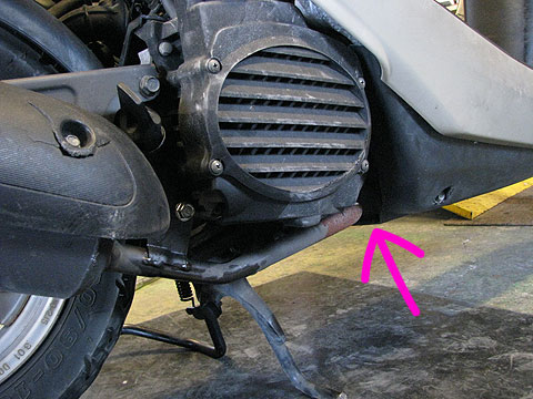 カテゴリー :AF56/57/63-スマートディオ 原付バイクの修理＆交換方法 