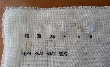 ホワイトワークに使う糸 - 北欧刺繍教室 Roset 北欧の手工芸エスカ by 